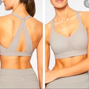 Athleta Scalloped Back Sports Bra